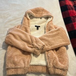 Forever 21 fluffy jacket